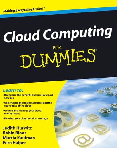 Tapa de Cloud computing for dummies