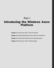 Tapa de Cloud computing with the Windows Azure Platform