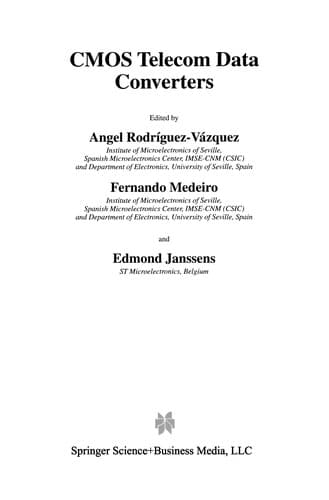 Tapa de CMOS Telecom Data Converters