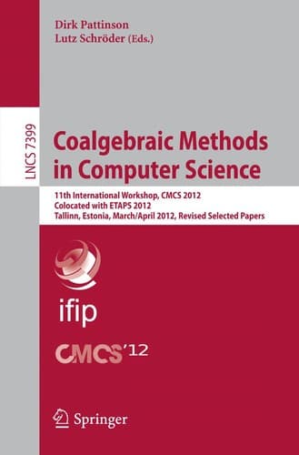 Tapa de Coalgebraic Methods in Computer Science
