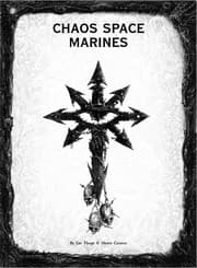Tapa de Chaos space marines