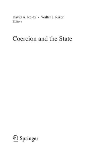 Tapa de Coercion and the state