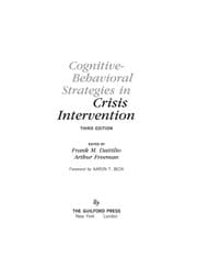 Tapa de Cognitive-behavioral strategies in crisis intervention