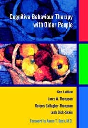 Tapa de Cognitive behaviour therapy with older people