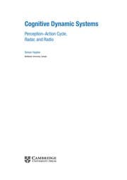 Tapa de Cognitive dynamic systems
