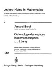 Tapa de Cohomologie des espaces localement compacts d'après J. Leray