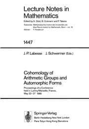 Tapa de Cohomology of arithmetic groups and automorphic forms