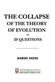Tapa de The collapse of the theory of evolution in 20 questions