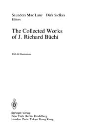Tapa de The Collected Works of J. Richard Büchi