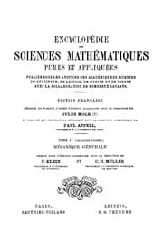 Tapa de Encyclopédie des sciences mathématiques pures et appliquées....