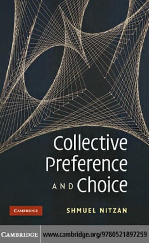Tapa de Collective preference and choice