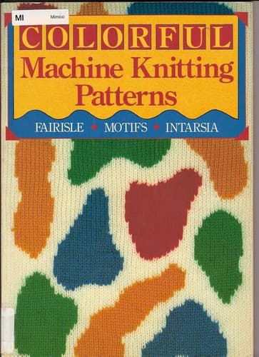 Tapa de Colorful Machine Knitting Patterns