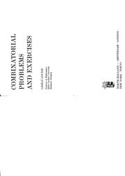 Tapa de Combinatorial problems and exercises