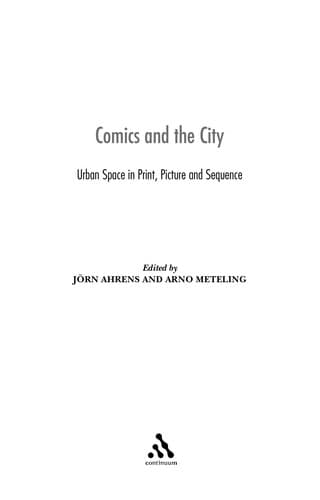 Tapa de Comics and the city