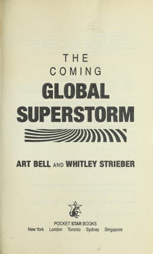 Tapa de The coming global superstorm