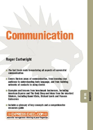 Tapa de Communication