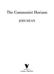 Tapa de The communist horizon