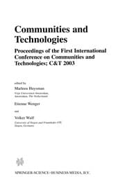 Tapa de Communities and Technologies