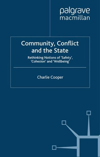 Tapa de Community, Conflict and the State