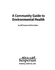 Tapa de A community guide to environmental health