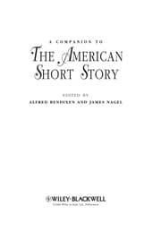 Tapa de A companion to the American short story