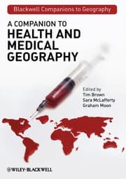 Tapa de A companion to health and medical geography