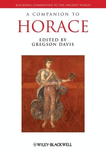 Tapa de A companion to Horace