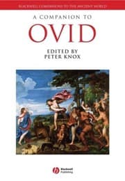 Tapa de A companion to Ovid