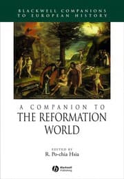 Tapa de A companion to the Reformation world