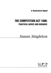 Tapa de The Competition Act 1998, 2006 Update (Hawksmere Report)