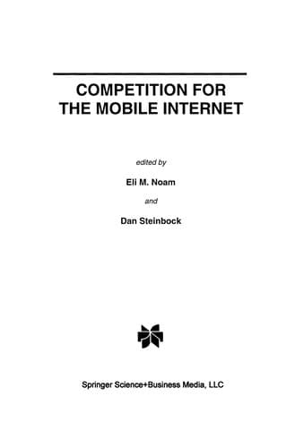 Tapa de Competition for the Mobile Internet