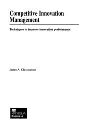 Tapa de Competitive innovation management