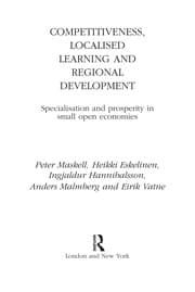 Tapa de Competitiveness, localised learning and regional development