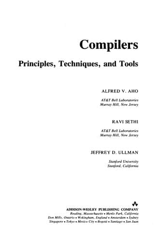 Tapa de Compilers