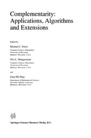 Tapa de Complementarity: Applications, Algorithms and Extensions