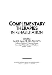 Tapa de Complementary therapies in rehabilitation