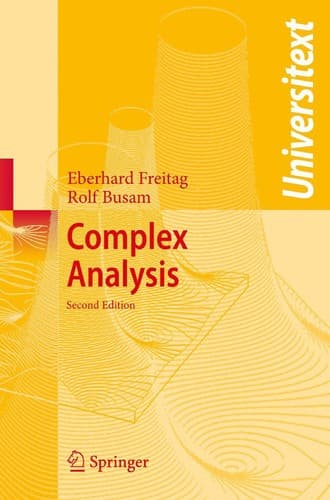 Tapa de Complex Analysis