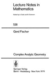 Tapa de Complex analytic geometry