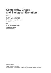 Tapa de Complexity, Chaos, and Biological Evolution
