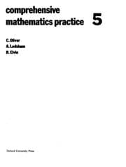 Tapa de Comprehensive mathematics practice
