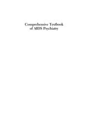 Tapa de Comprehensive textbook of AIDS psychiatry