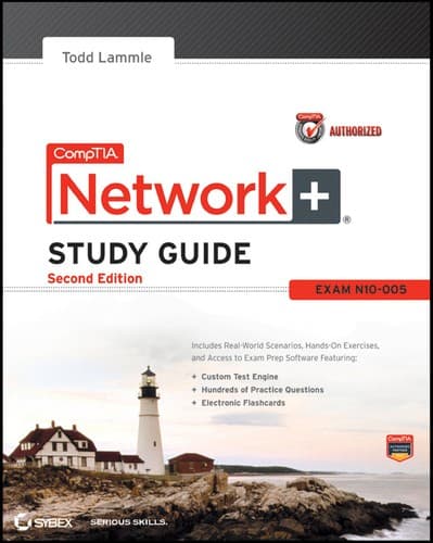 Tapa de CompTIA Network+ study guide