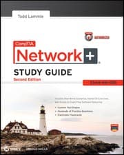 Tapa de CompTIA Network+ study guide