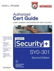Tapa de CompTIA security+ SY0-301 authorized cert guide