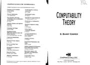 Tapa de Computability theory