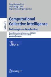 Tapa de Computational Collective Intelligence. Technologies and Applications