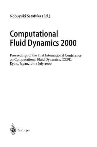Tapa de Computational Fluid Dynamics 2000