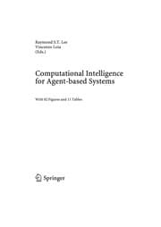 Tapa de Computational intelligence for agent-based systems