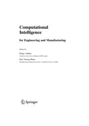 Tapa de Computational intelligence for engineering and manufacturing