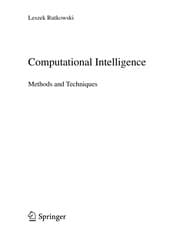 Tapa de Computational intelligence
